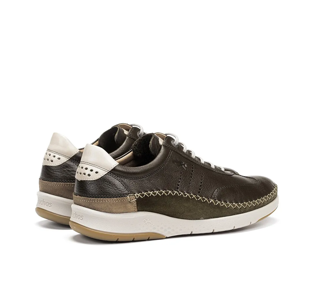 MAUI F0798 Zapato de Cordones Verde