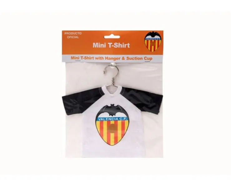 Mini camiseta con ventosa del Valencia CF