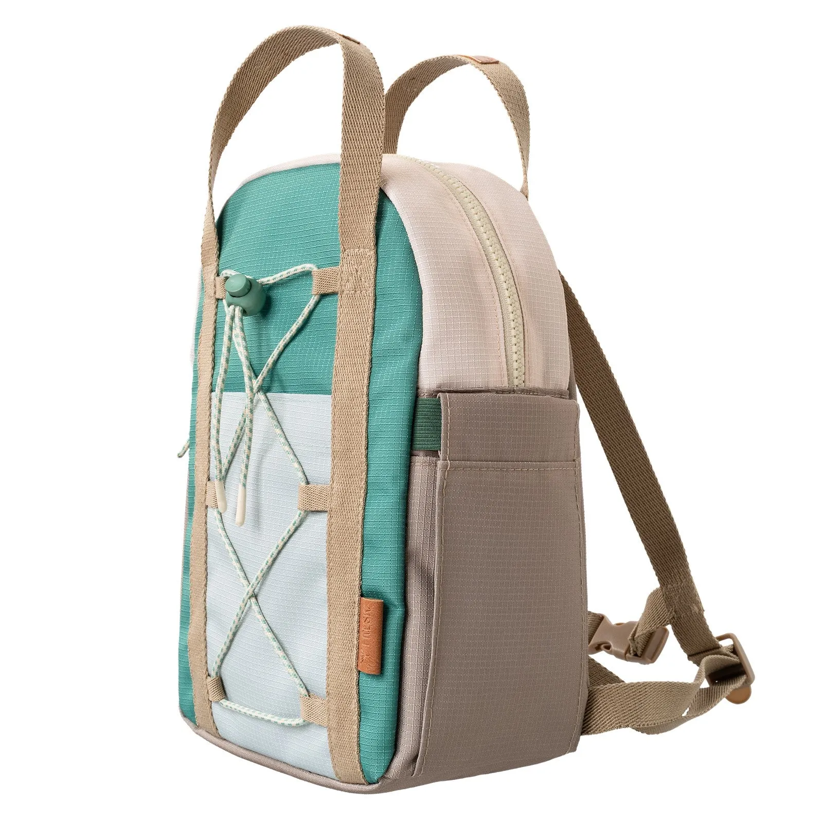Mini Mochila Escapada Verde Agua · Fresk