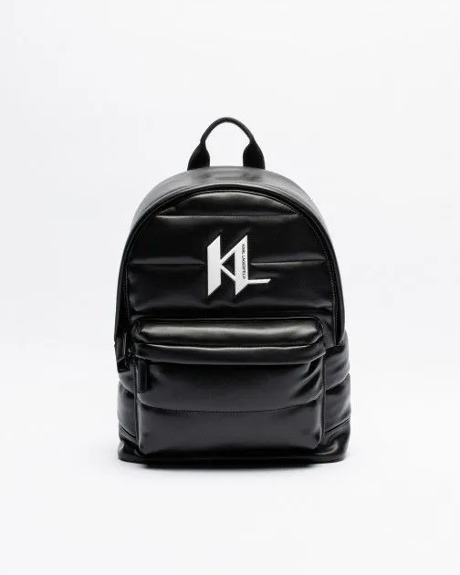 Mochila Karl Lagerfeld K/Monogram Puffer Backpack Negro