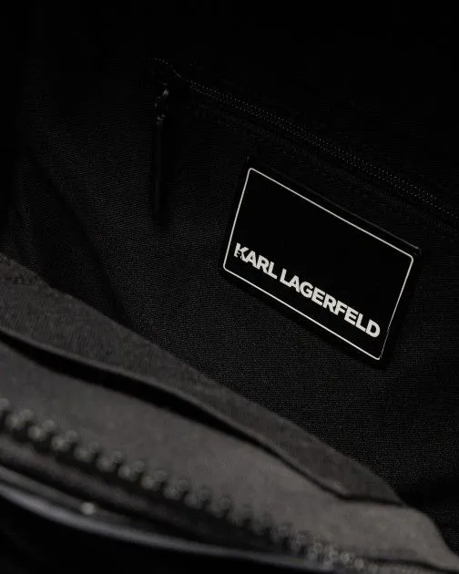 Mochila Karl Lagerfeld K/Monogram Puffer Backpack Negro