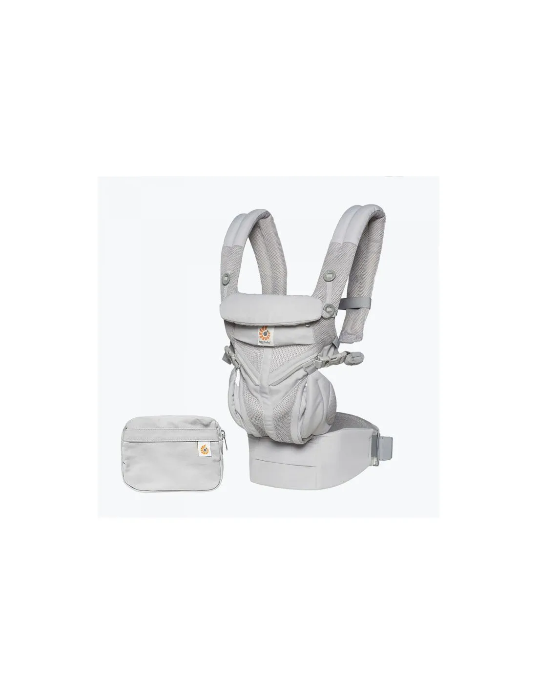 Mochila Portabebé Ergobaby Omni 360 Cool Air gris perla