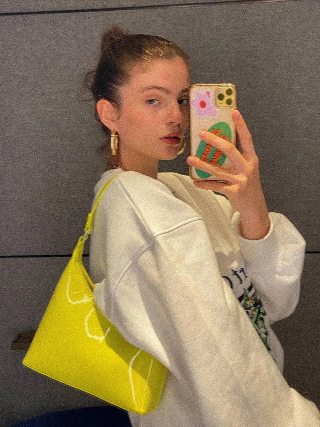 Molly lime yellow