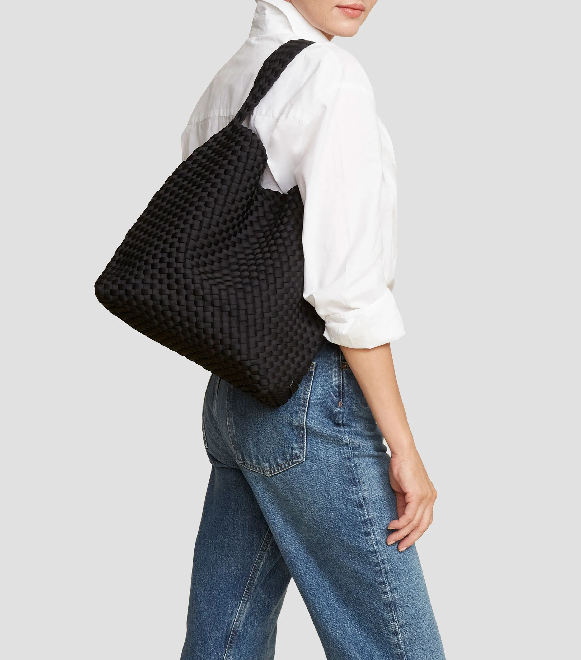 NAGHEDI Bolso Hobo Nomad Mujer
