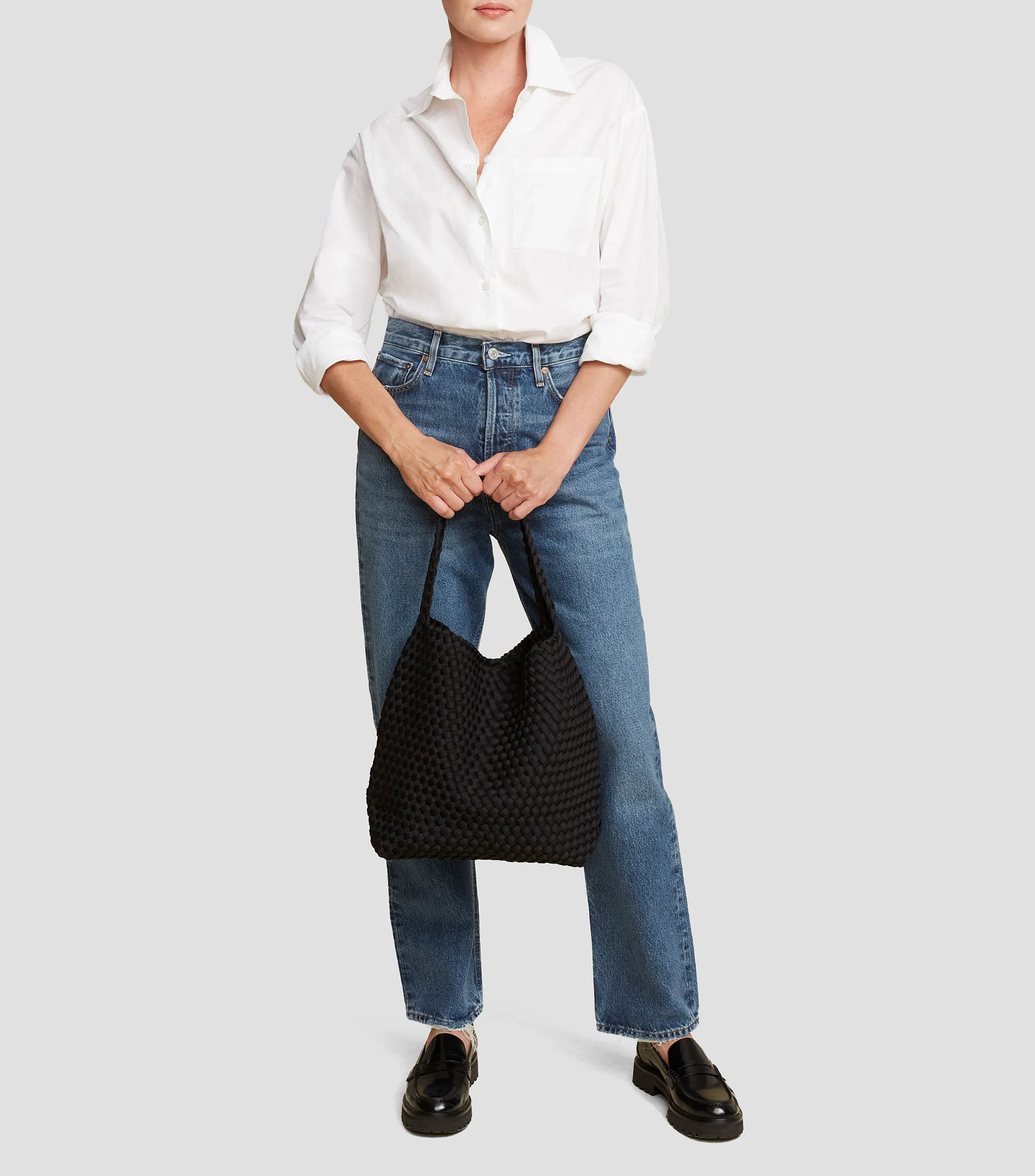 NAGHEDI Bolso Hobo Nomad Mujer