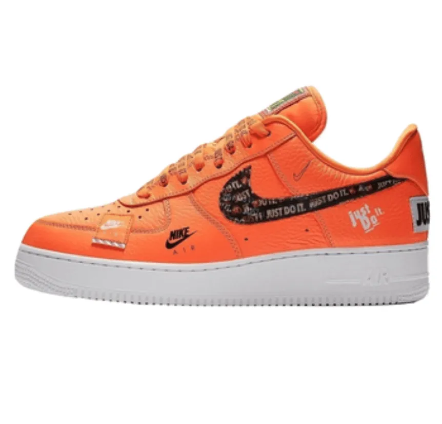 NIKE AIR FORCE «JUST DO IT» NARANJAS