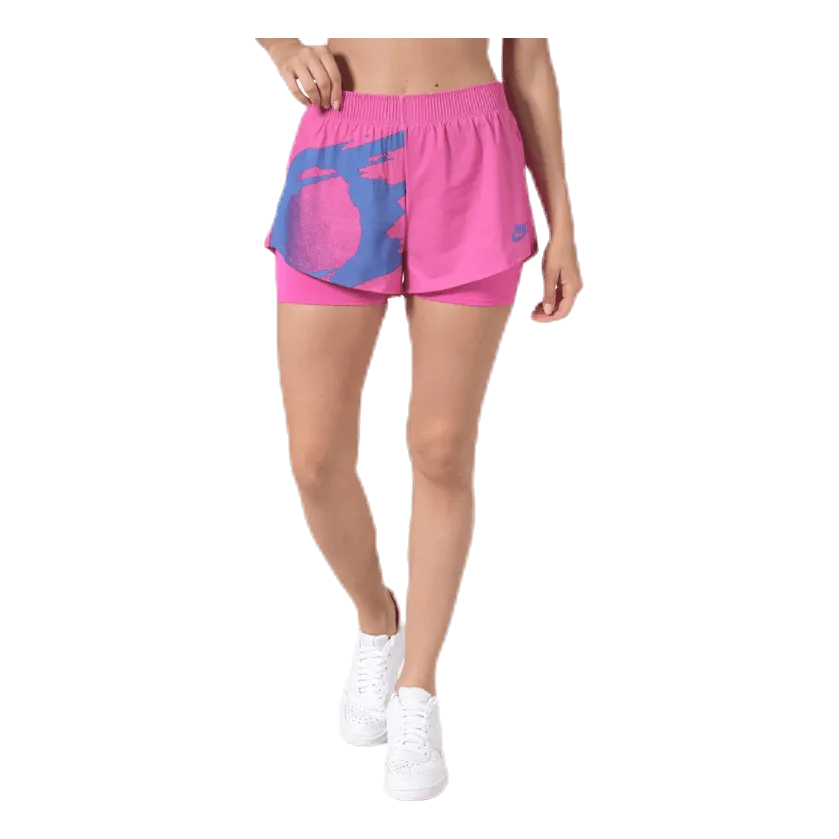 Nike Court Slam Shorts Pink/Blue