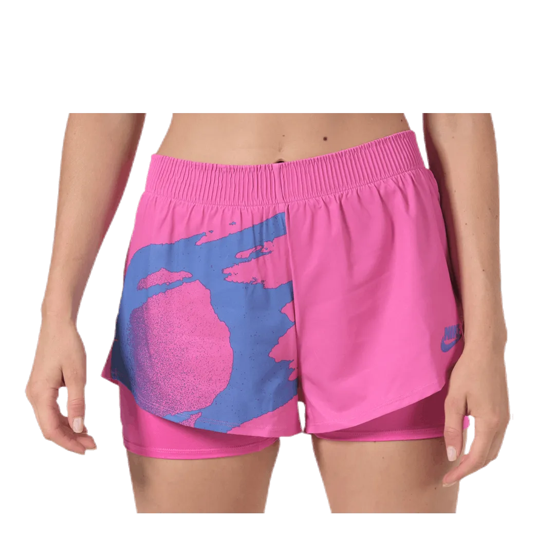 Nike Court Slam Shorts Pink/Blue