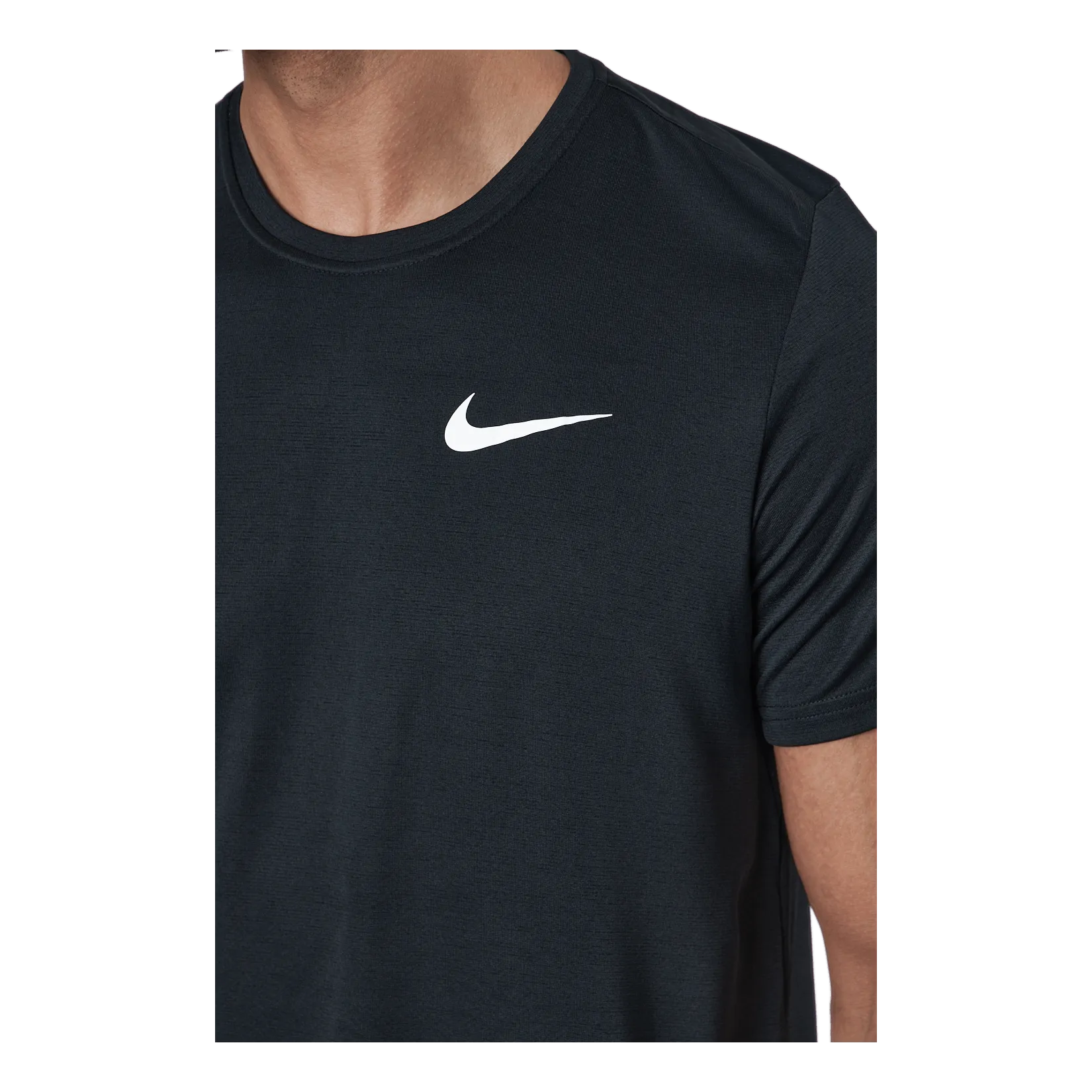 NIKE NIKE DRIFIT SUPERSET MEN'S SH BLACK/WHITE