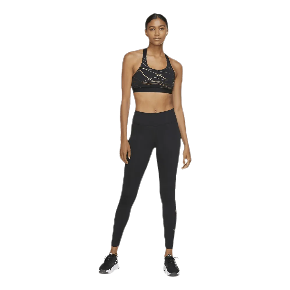Nike Swoosh Icon Clash Bra Black/Gold