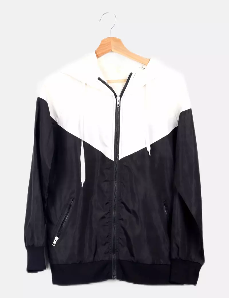 NoName Chaqueta bicolor casual
