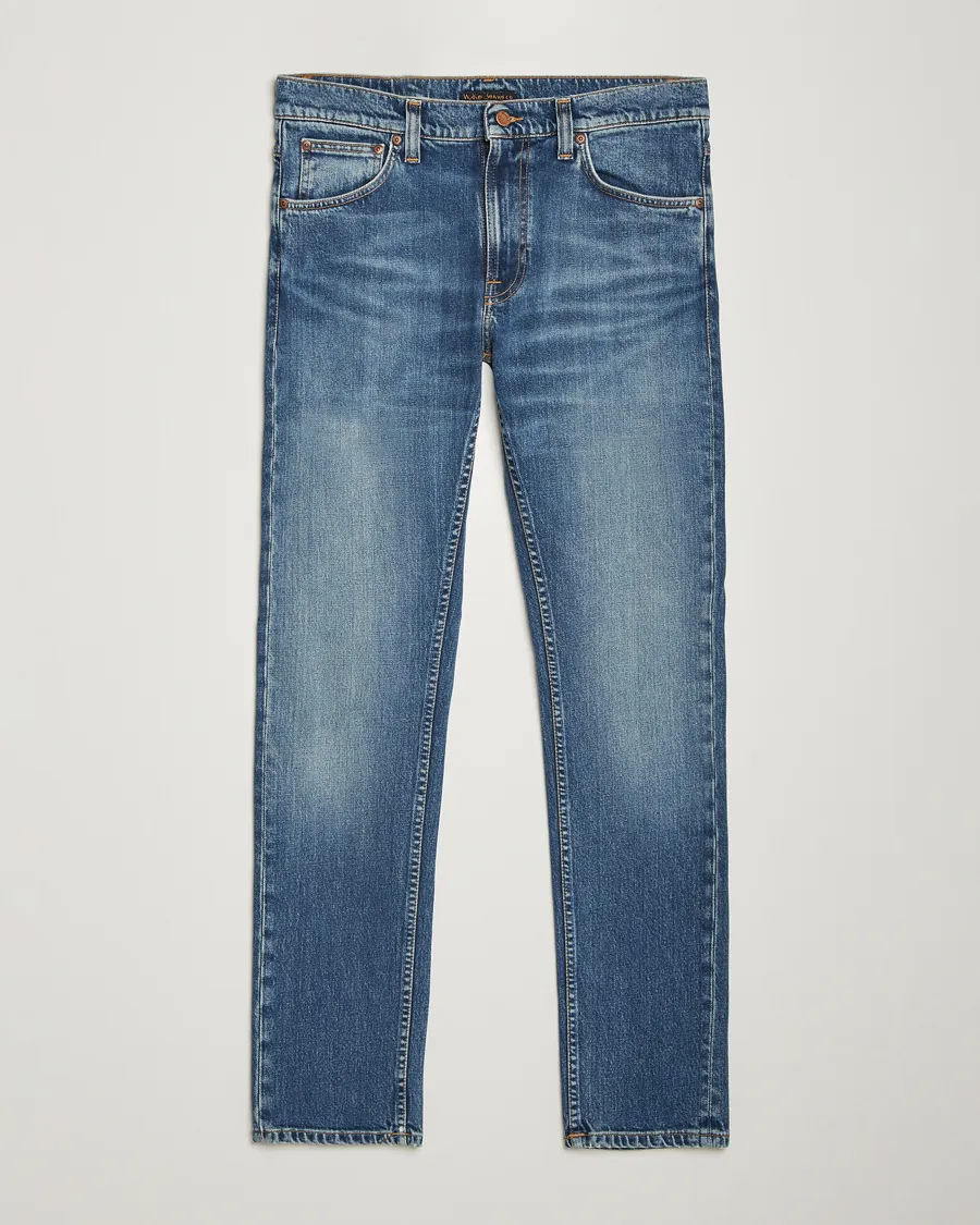 Nudie Jeans Lean Dean Jeans Blue Delusion