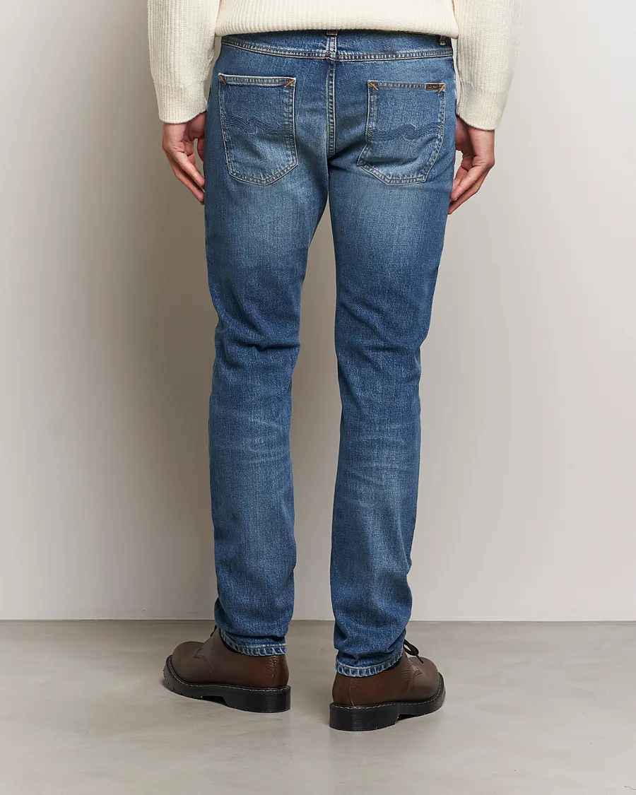 Nudie Jeans Lean Dean Jeans Blue Delusion