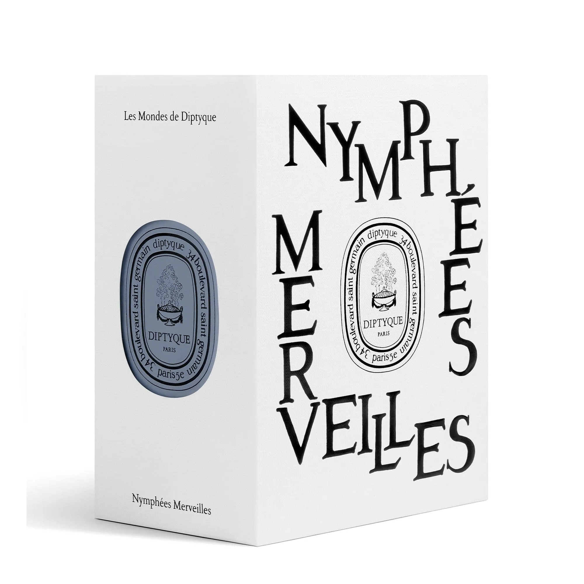Nymphées et Merveilles Diptyque Vela perfumada recargable