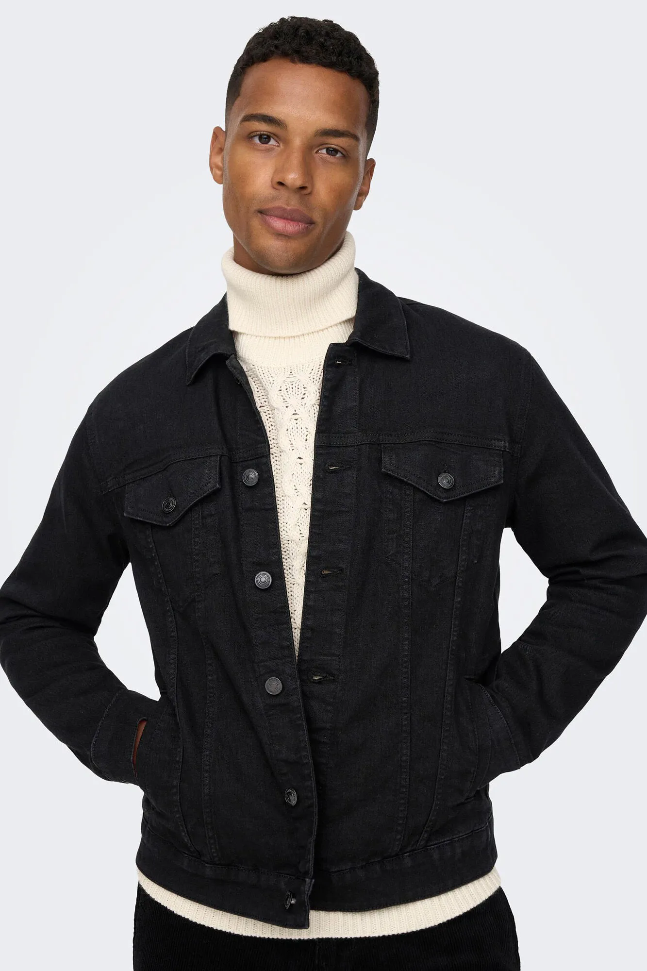 Only & Sons Chaqueta tejido vaquero