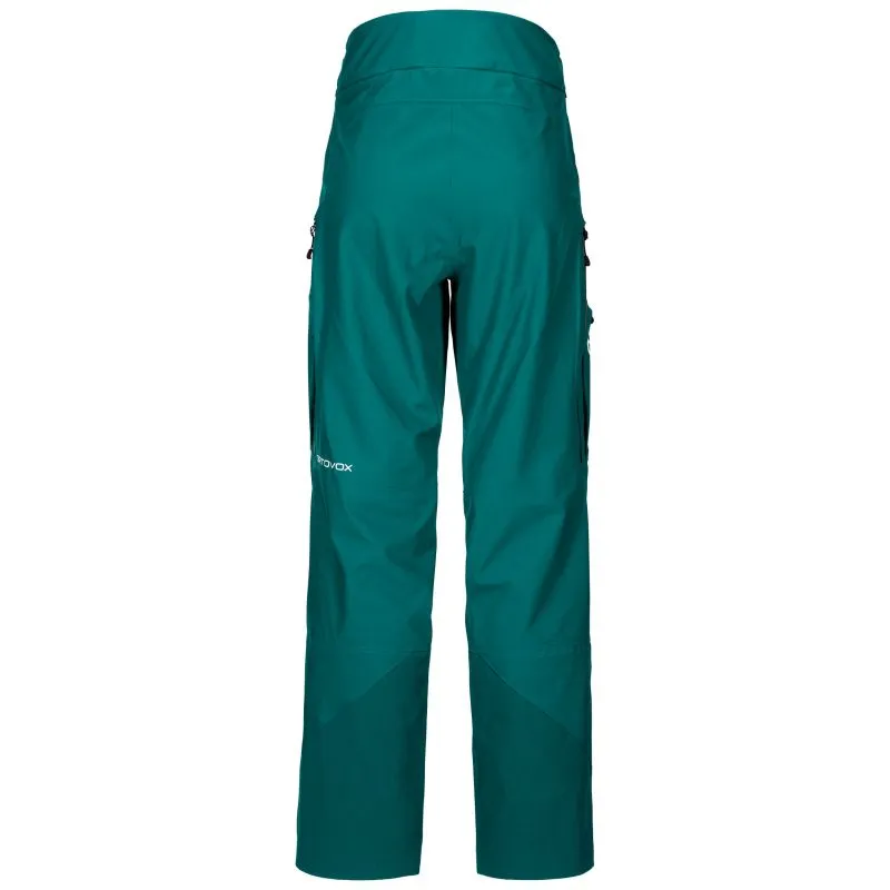Ortovox 3l Deep Shell Pants (Pacific Green) Mujer