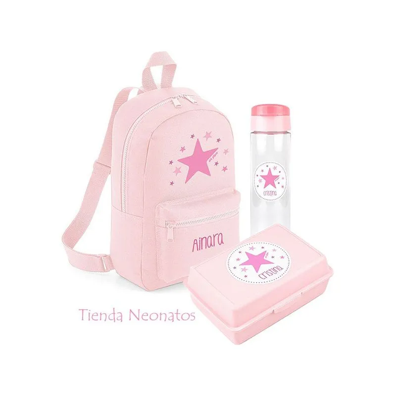 Pack bebé mochila infantil Estrella