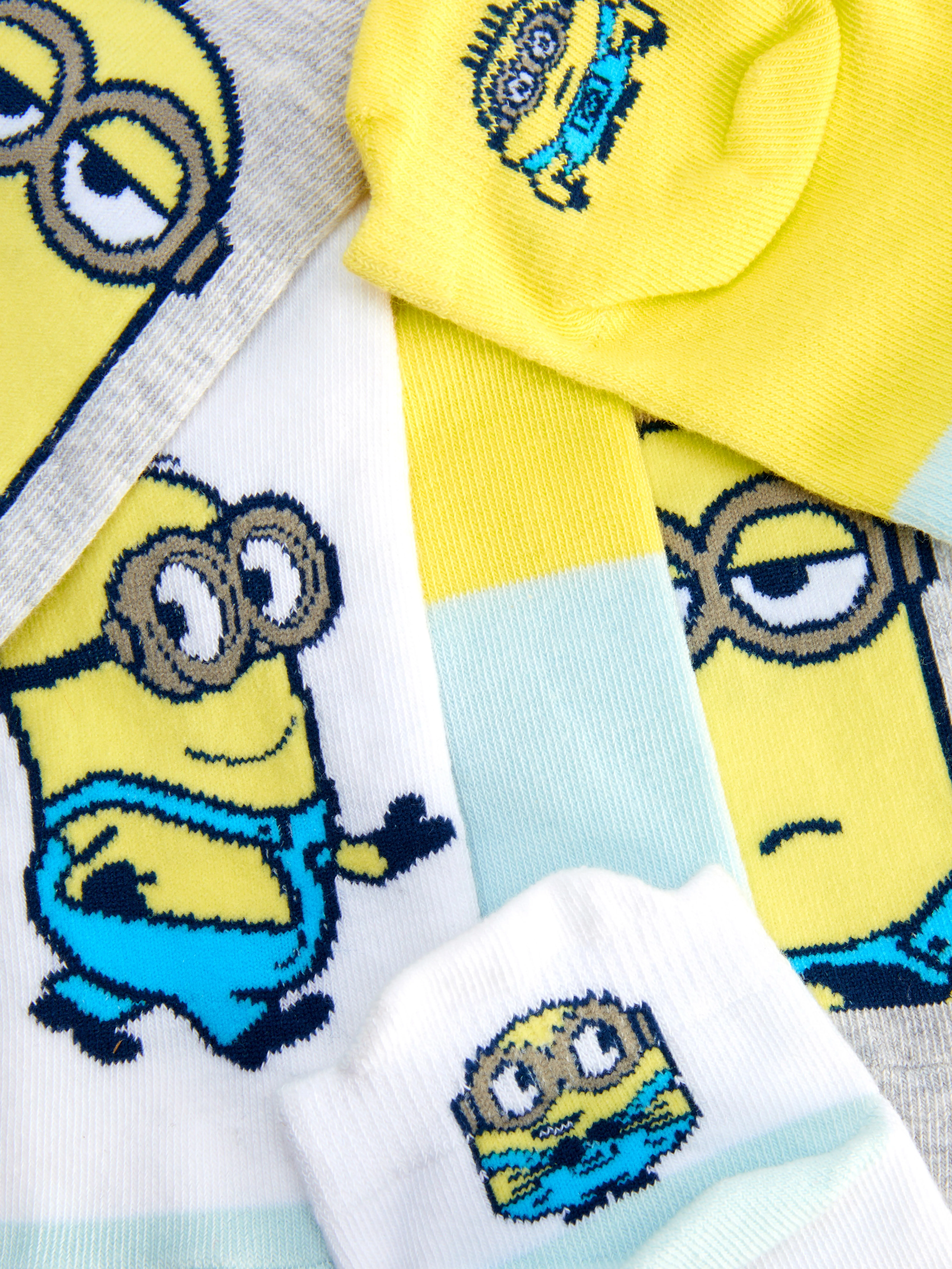 Pack de 3 calcetines deportivos de Los Minions