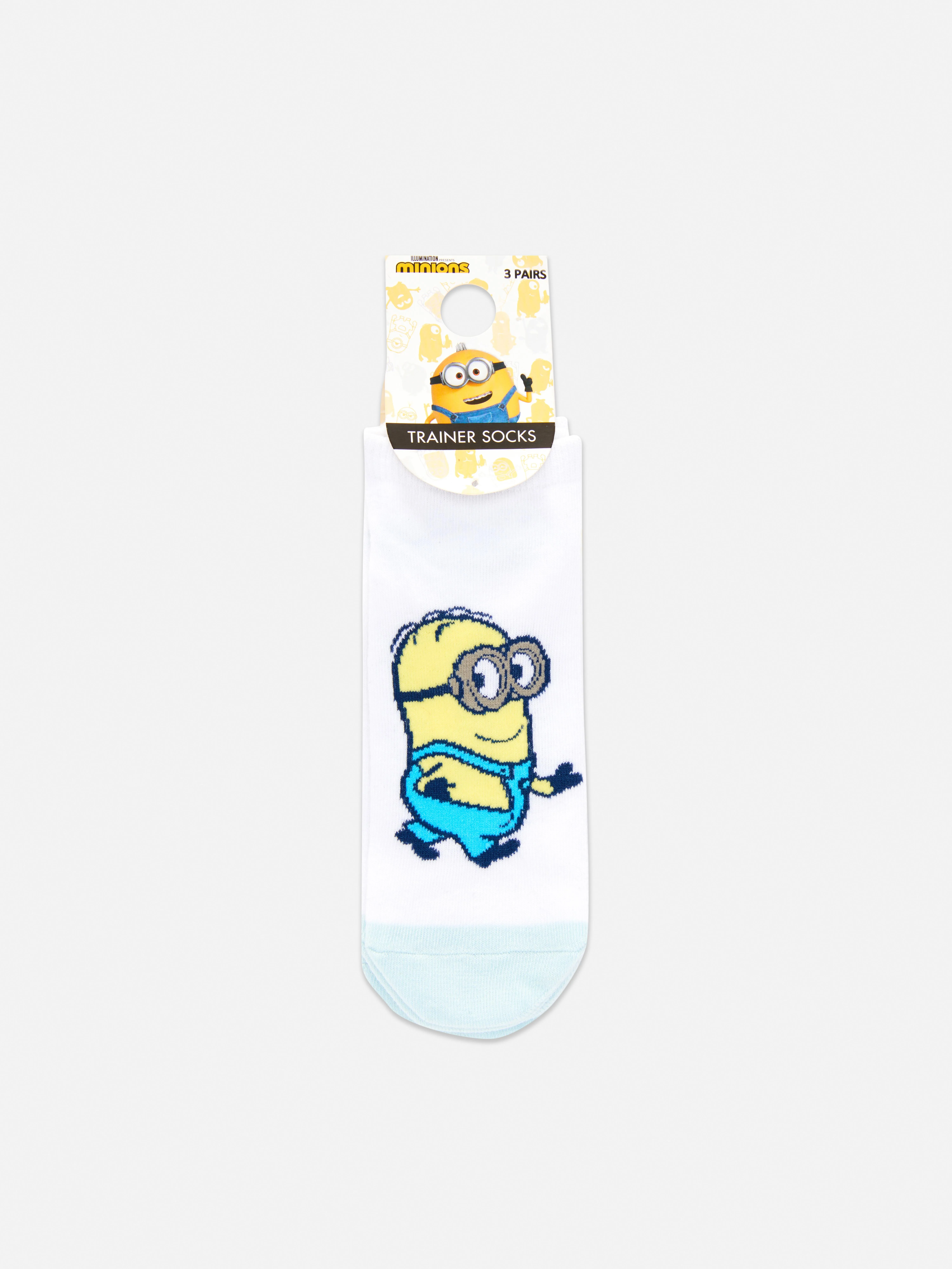 Pack de 3 calcetines deportivos de Los Minions