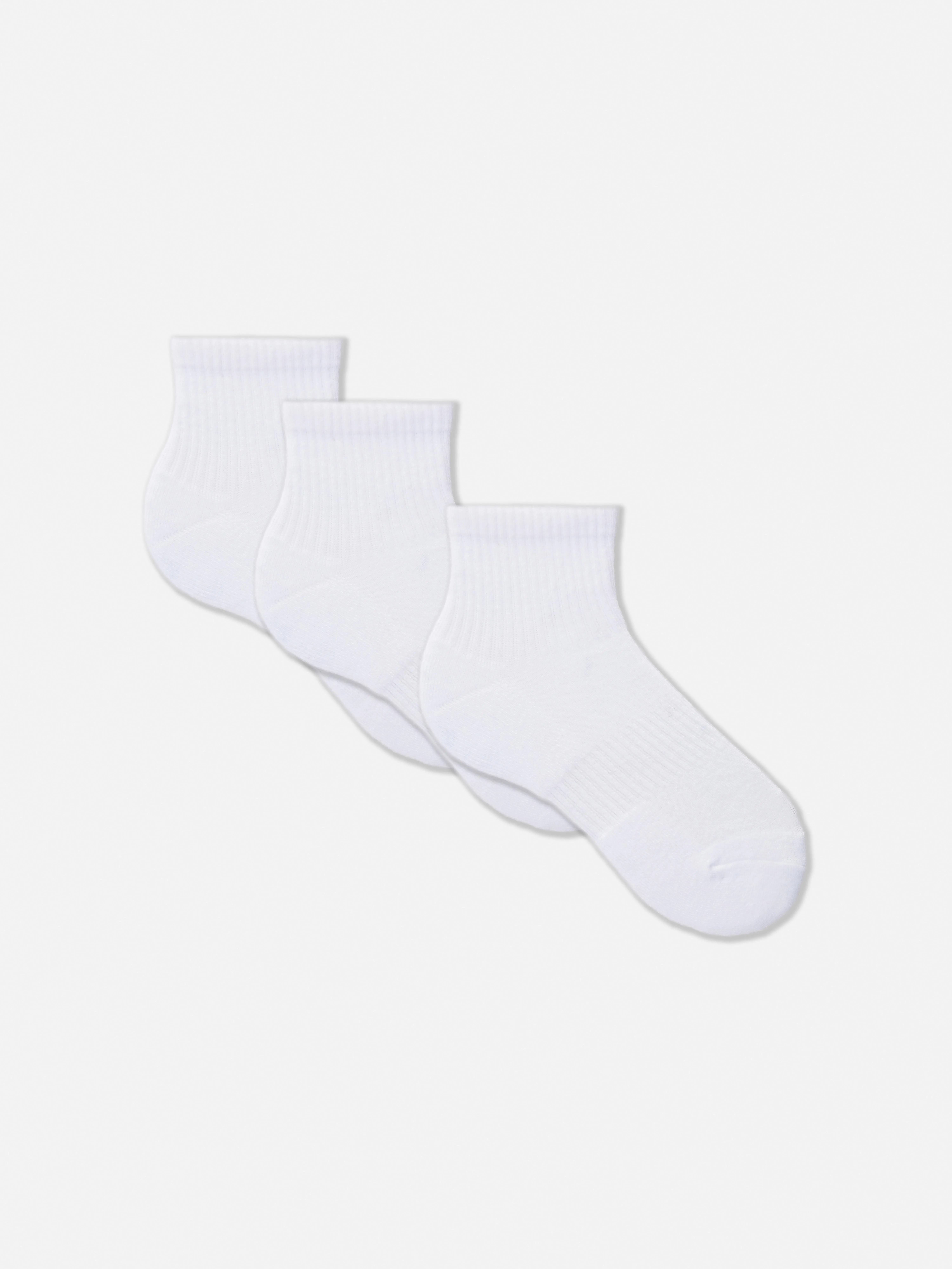 Pack de 3 calcetines tobilleros acolchados