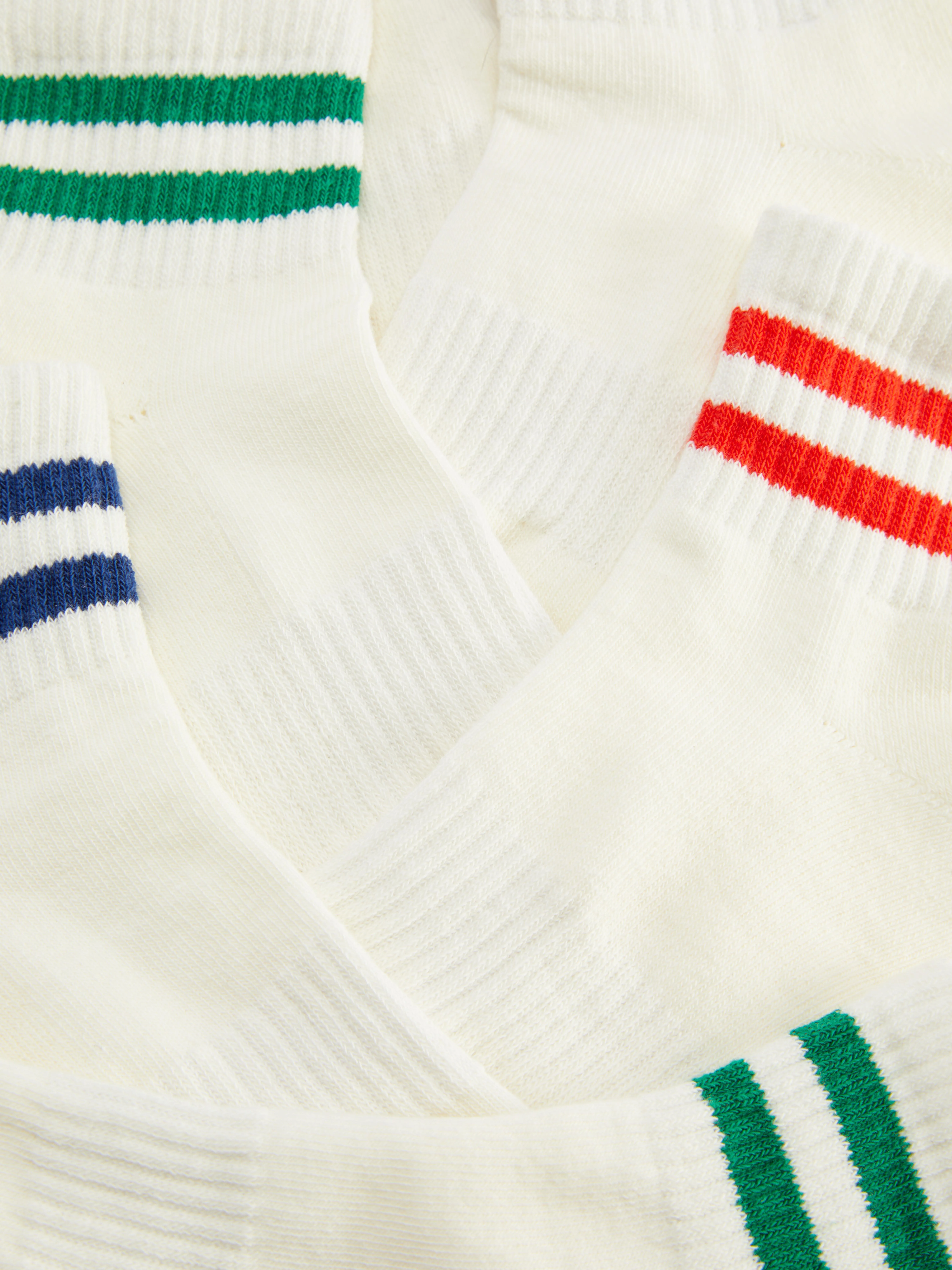 Pack de 3 pares de calcetines altos a rayas