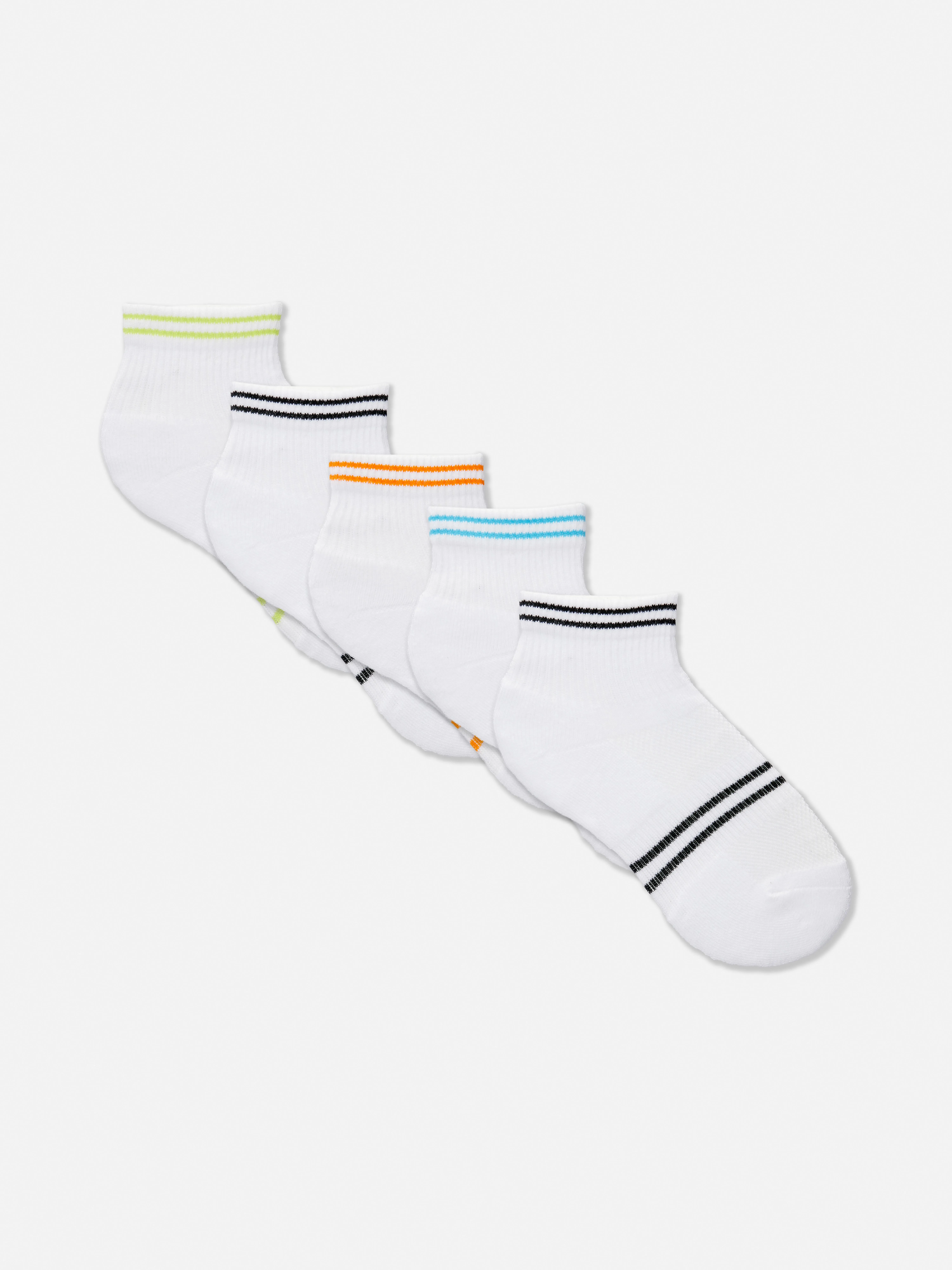 Pack de 5 pares de calcetines deportivos a rayas