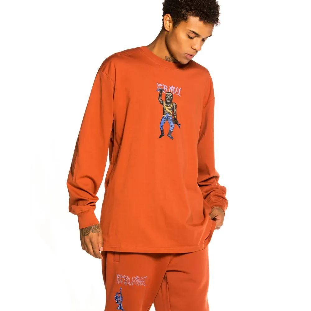 PACK GRIMEY PANT + LS TEE "JAZZ THING"  OCHRE | FALL 21
