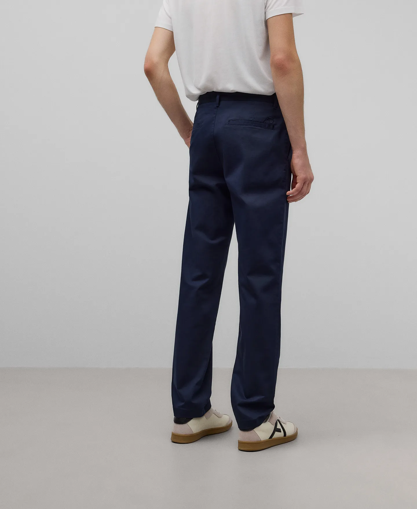 Pantalón chino twill de algodón hombre