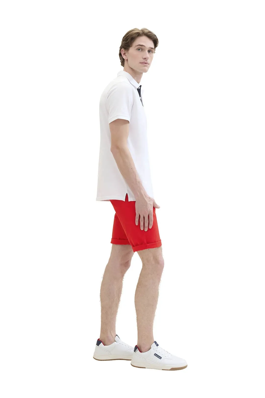 PANTALÓN CORTO HOMBRE TOM TAIL ROJO
