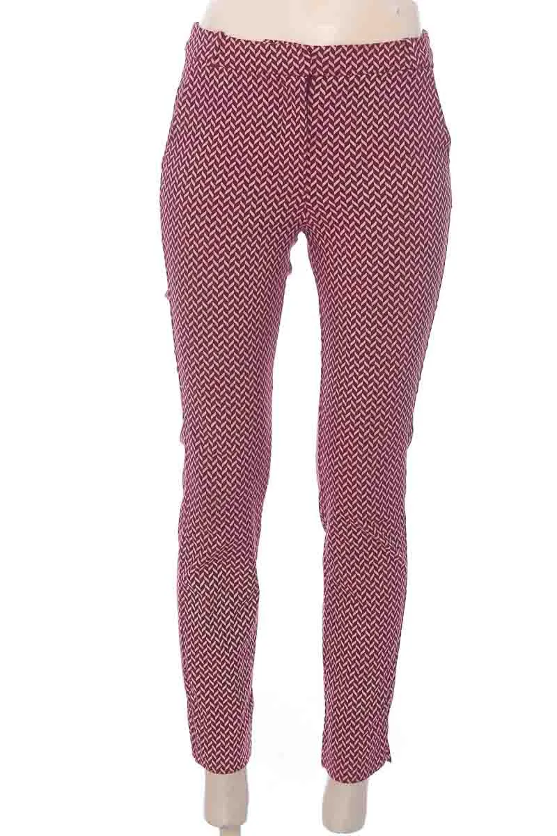 PANTALóN COLOR VINOTINTO  MNG