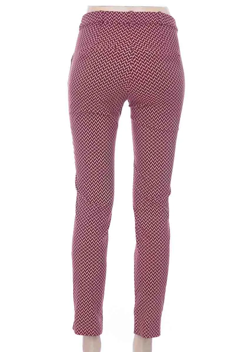 PANTALóN COLOR VINOTINTO  MNG