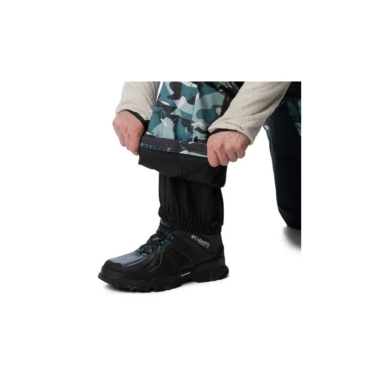 Pantalón con peto para hombre Columbia Highland Summit (Metal Geoglacia, Verde)