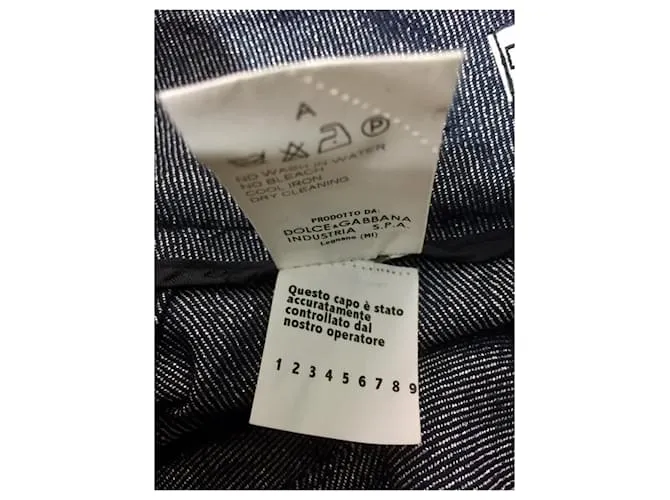 Pantalón plateado metalizado Dolce & Gabbana Plata Gris 