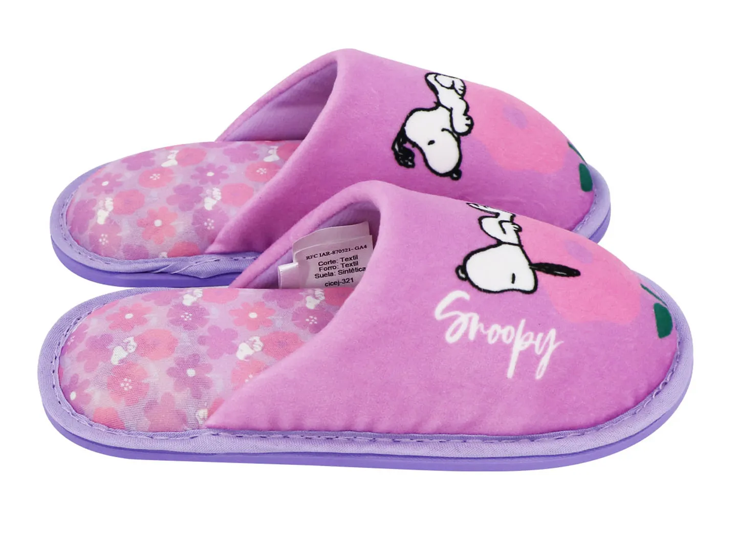 Pantuflas Arra 400005 Rosa Para Niña