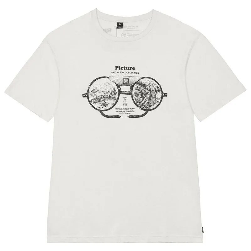 Picture Camiseta Gafas (Blanco Natural) hombre