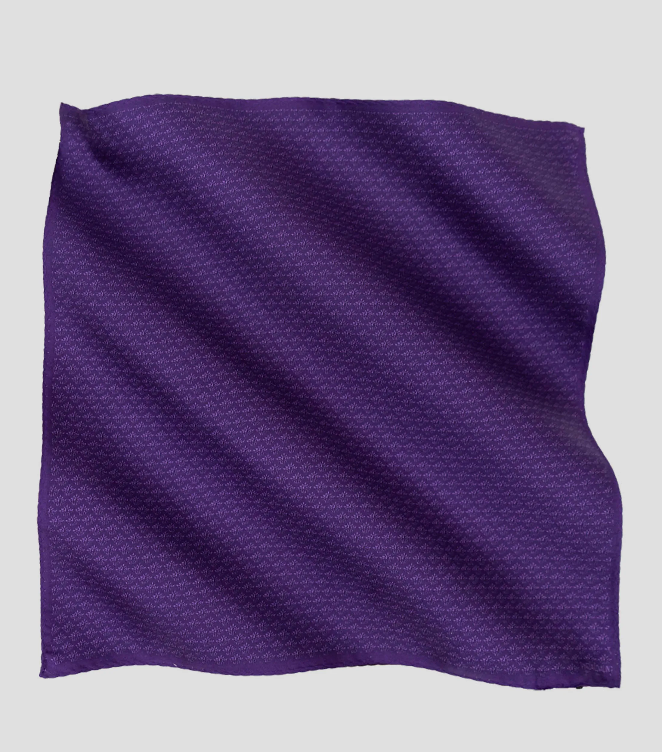 Pineda Covalin Pañuelo de seda morado Campo Agaves Hombre