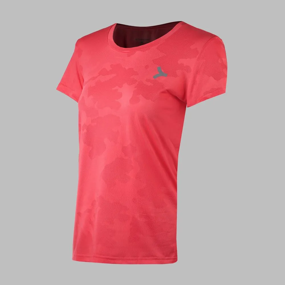 Playera Onboard Setfly Camu Mujer