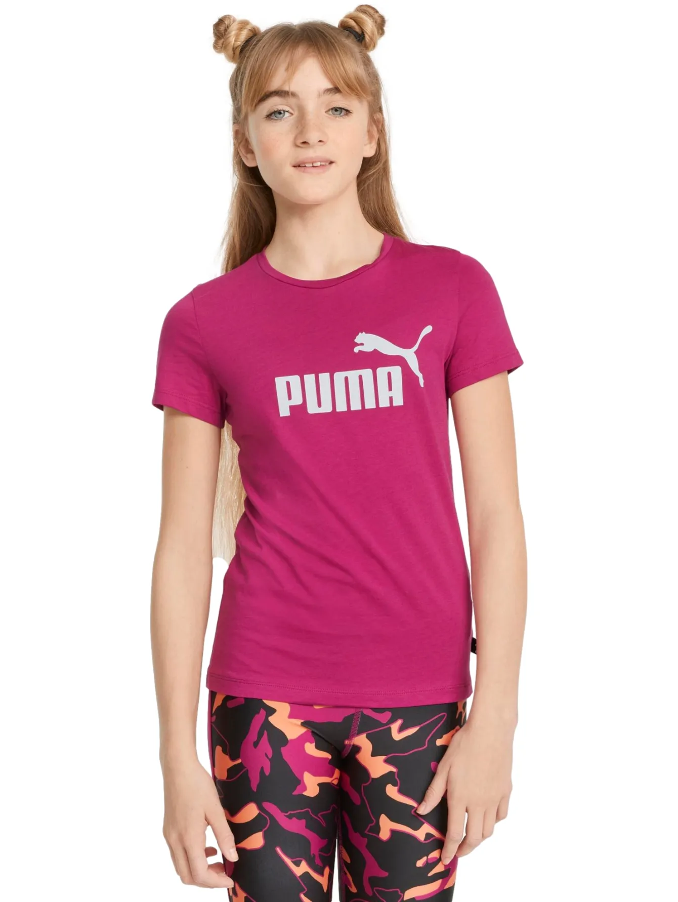 Playera Puma Essentials Para Niña
