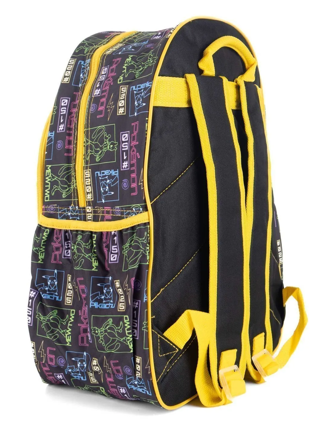 POKEMON  MOCHILA NEGRO Y AMARILLO 405451