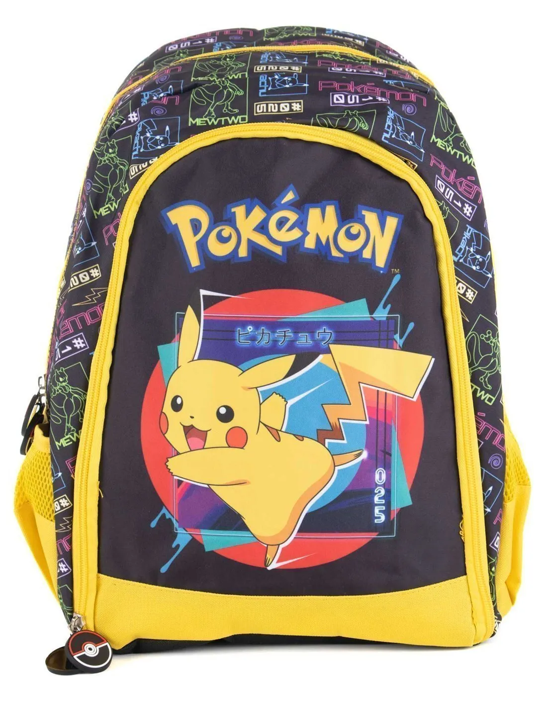 POKEMON  MOCHILA NEGRO Y MULTICOLOR 405430