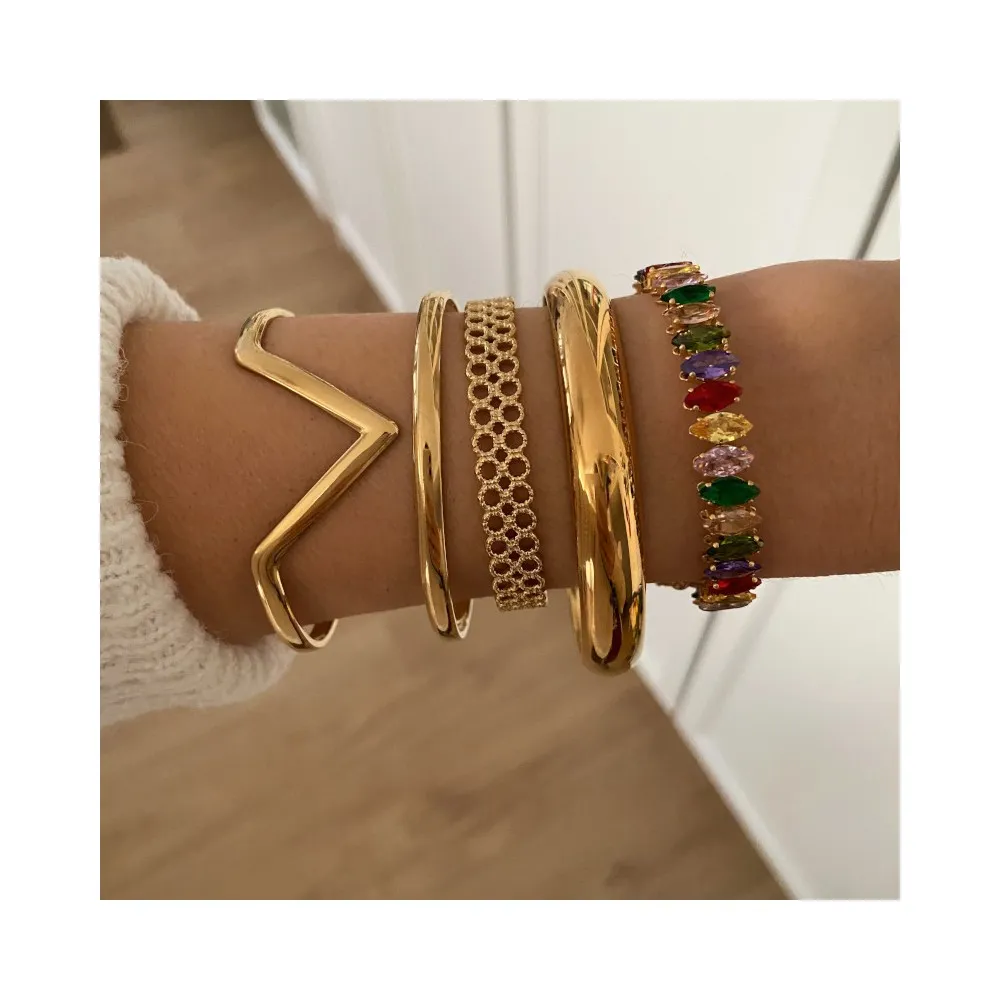 Pulsera Amelie10 mm Oro