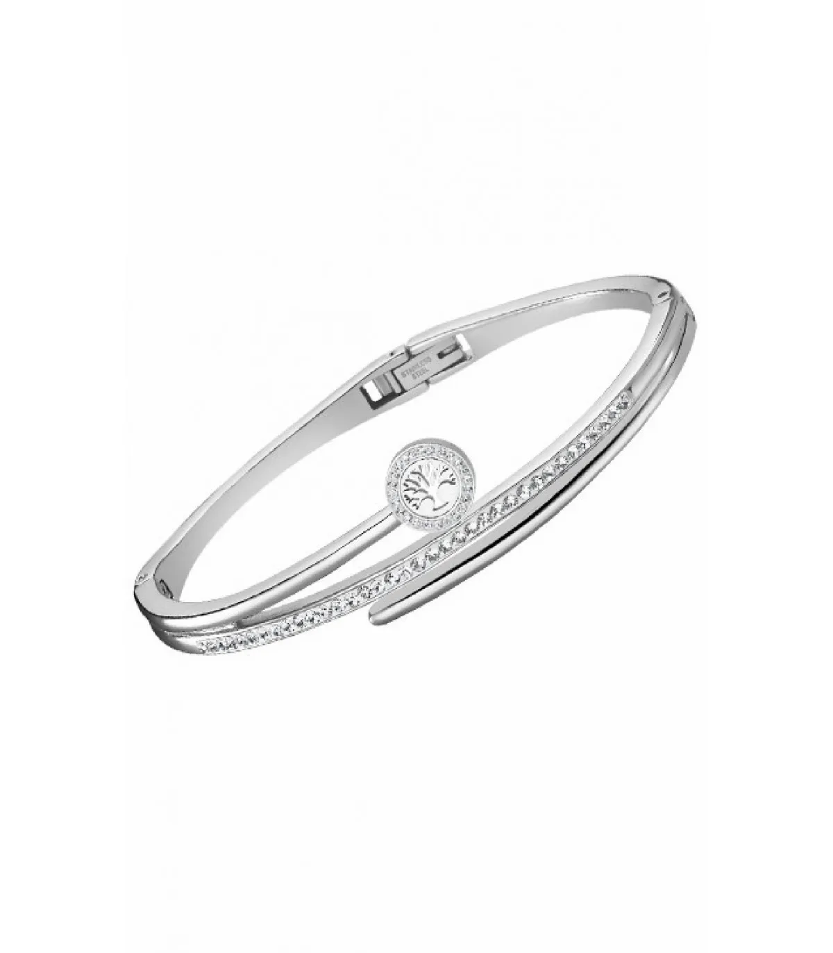 PULSERA LOTUS ÁRBOL MUJER DE ACERO INOXIDABLE  LS18432/5