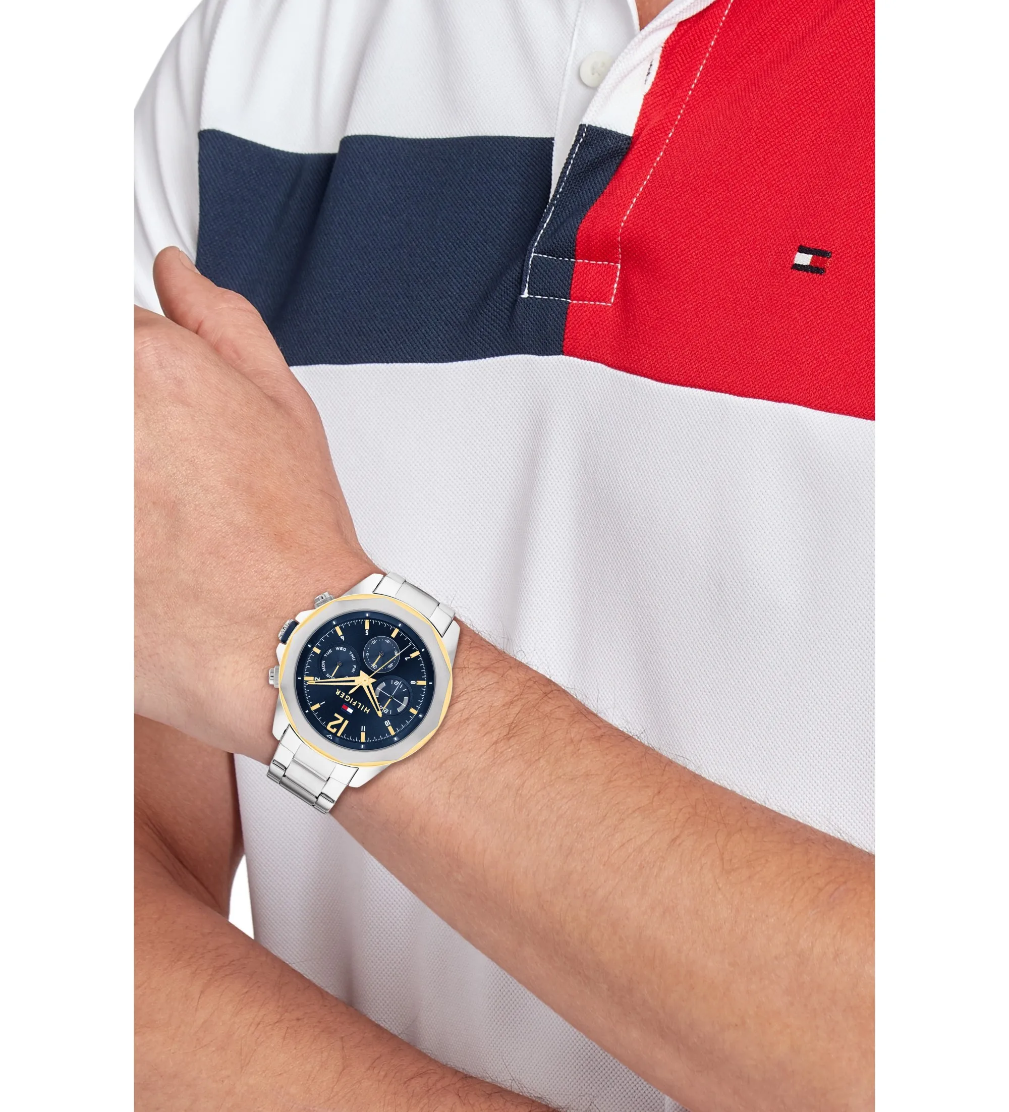 Reloj Analógico Acero marino