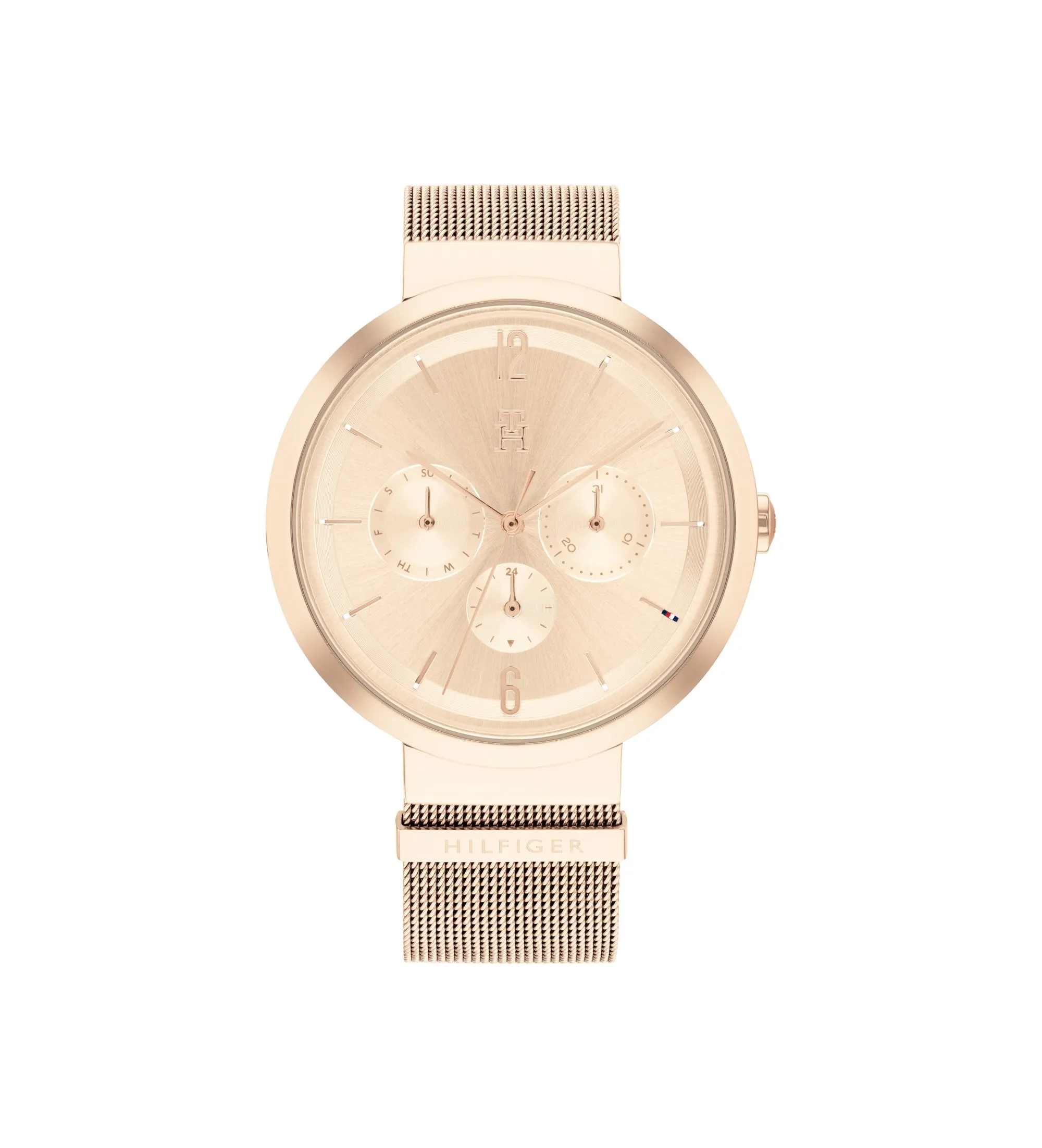 Reloj Analógico Acero rosa