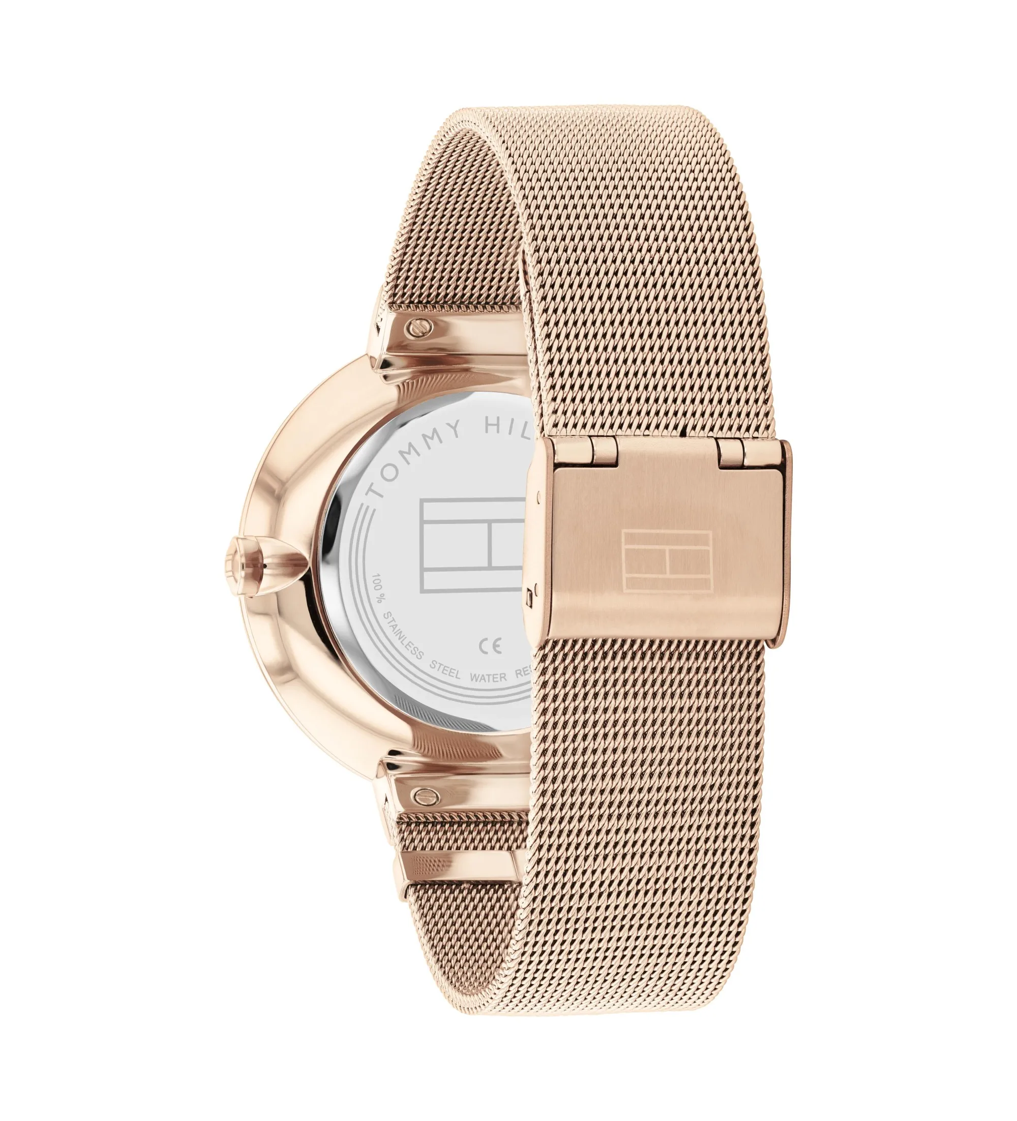 Reloj Analógico Acero rosa