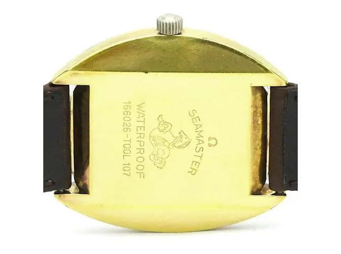 Reloj automático para hombre OMEGA Seamaster Cosmic Cal 565 chapado en oro 