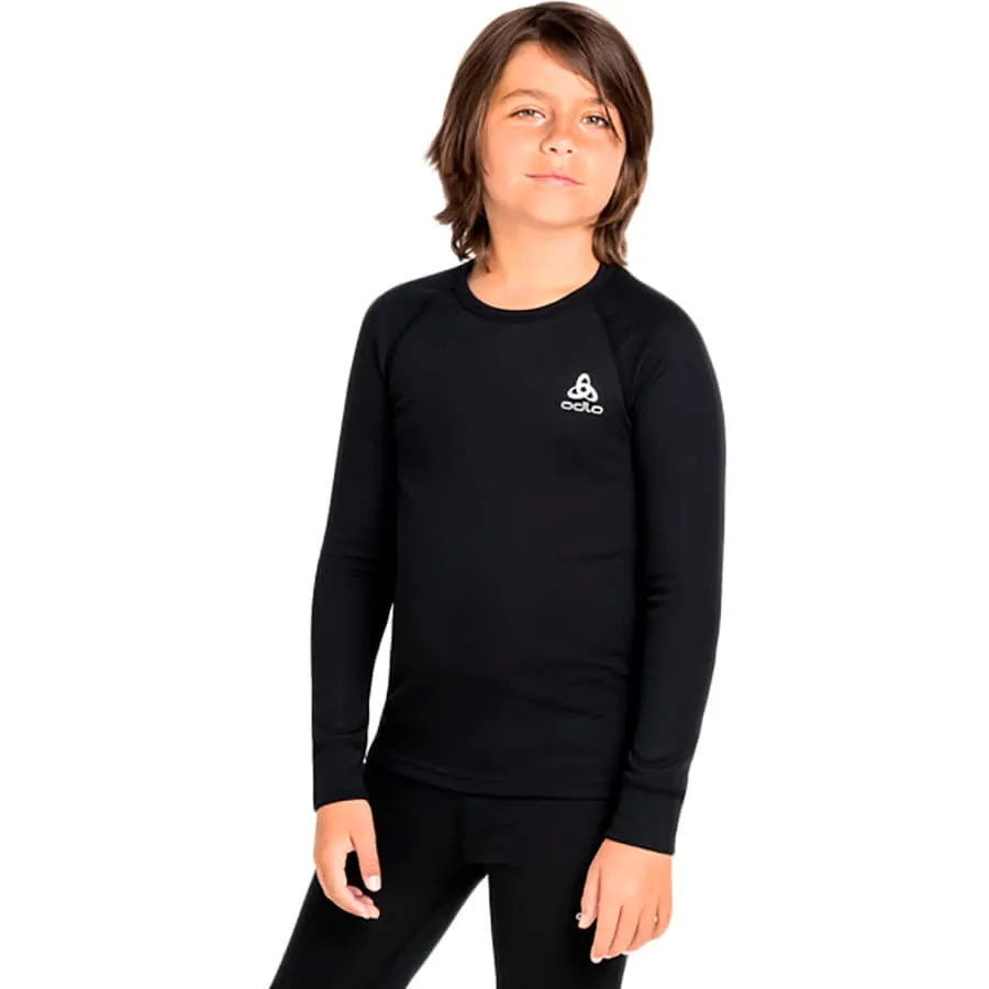  Ropa térmica Odlo Bl Top Crew Neck L S Active Warm Eco Kid