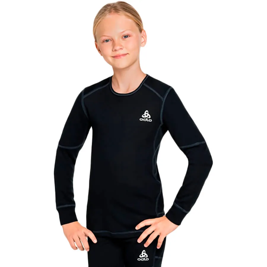  ROPA TéRMICA ODLO BL TOP CREW NECK L S ACTIVE XWARM KIDS