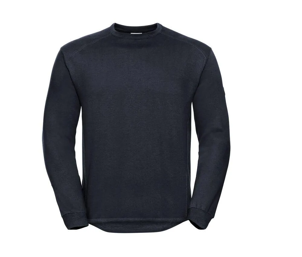 RUSSELL JZ013  SUDADERA DE CUELLO REDONDO HEAVY DUTY PARA HOMBRE  FRENCH MARINO