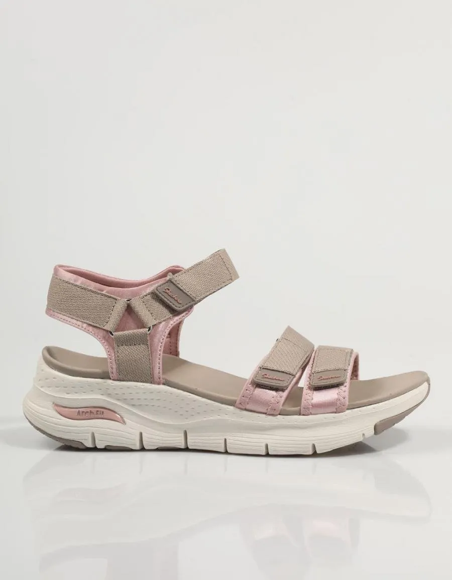  sandales SKECHERS Skecher en Rose 81207
